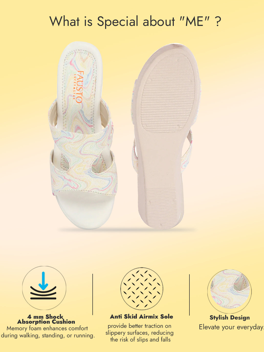 women pink open toe printed height enhancer slip on wedges|slipper sandals for work|office wear