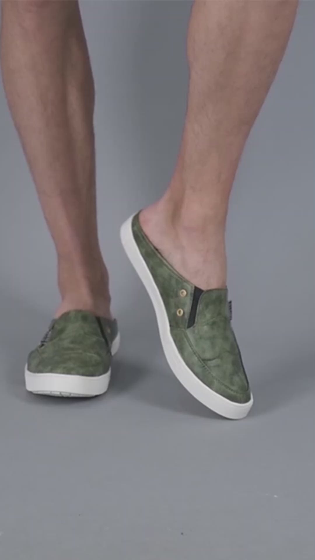Men Cream Casual Slip-On Shoes