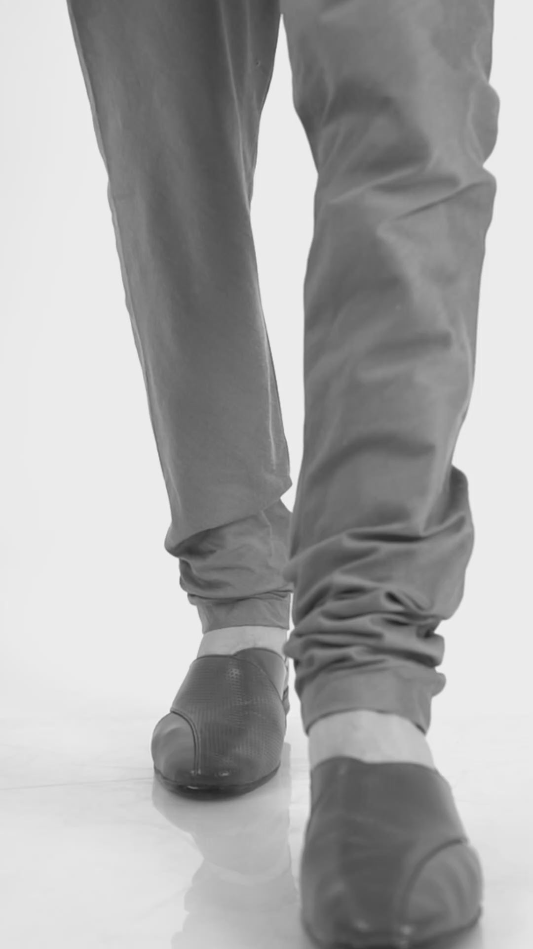 Men Formal Tan Peshawari Front Open Leather Slip On Shoes
