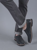 Men Black Formal Superior Comfort Slip On Shoes