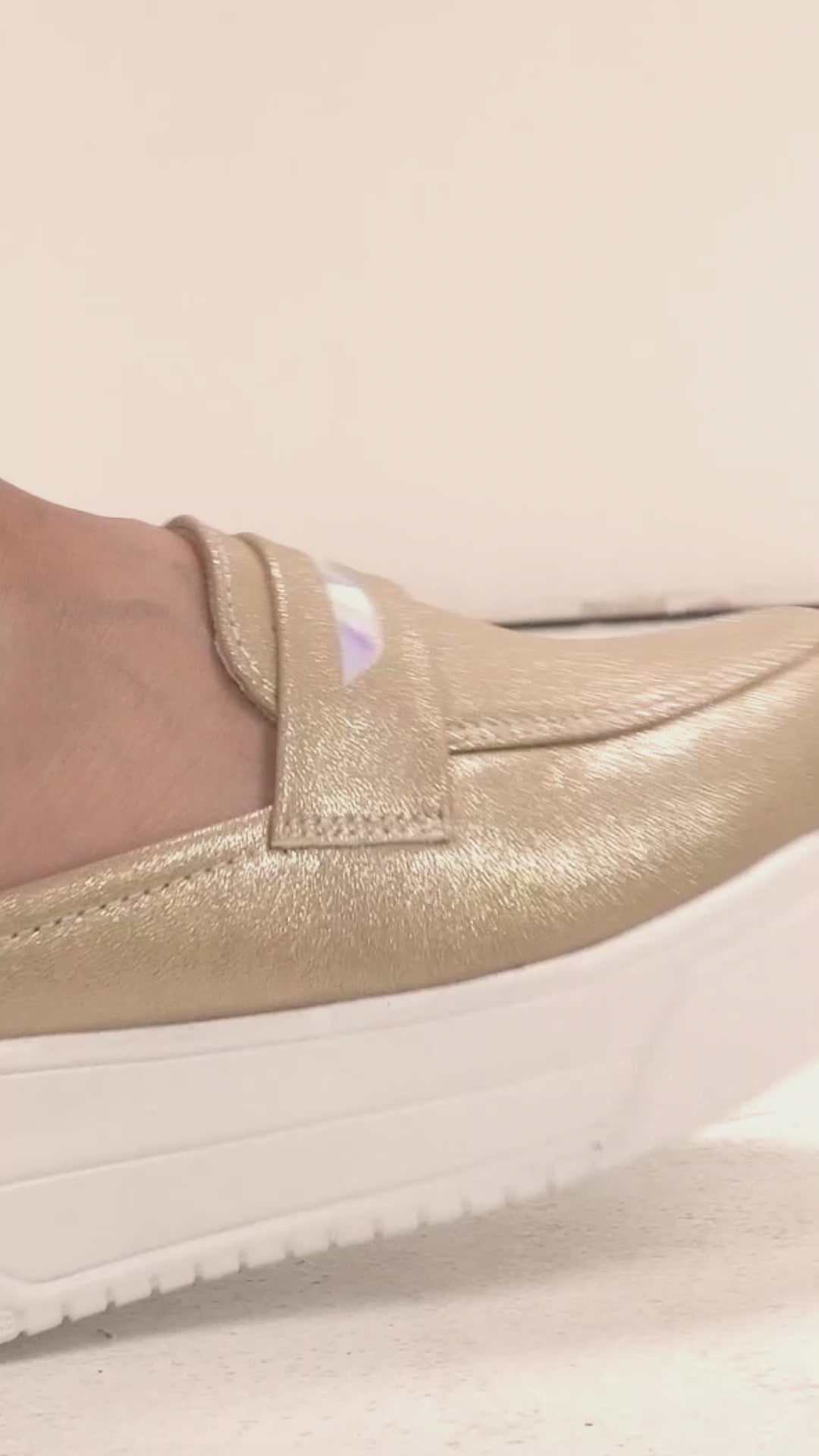 Women Pink Classic Comfort Height Enhancer Shiny Glitter Back Open Slip On Mule Shoes|Casual Slip On Walking Shoe