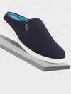 Men Navy Blue Casual Canvas Slip-On Shoes
