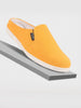 Men Yellow Casual Back Open Canvas Stylish Slip On Shoes