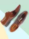 Shop Men Tan Patent Leather Party Lace Up Stylish Fashion Comfort Lightweight Shoes Online.