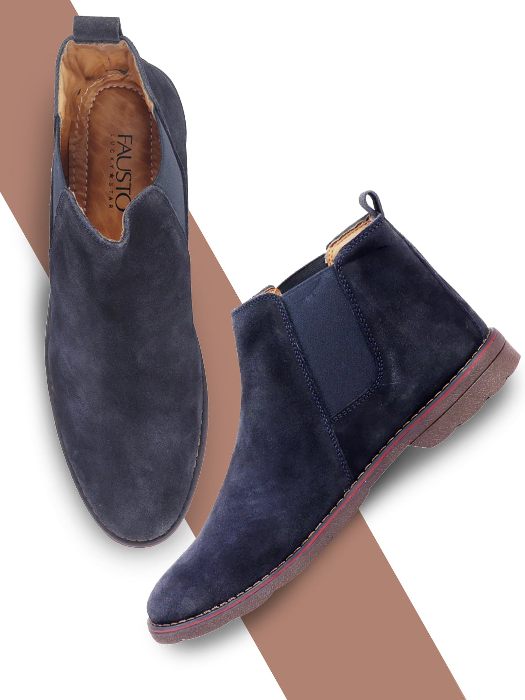 Chelsea Boots Dark Blue Boots Womens BAGATT Women's Ruby Dark Blue Chelsea Boots