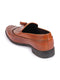 Men Tan Casual Stylish Design Tassel Loafer Shoes