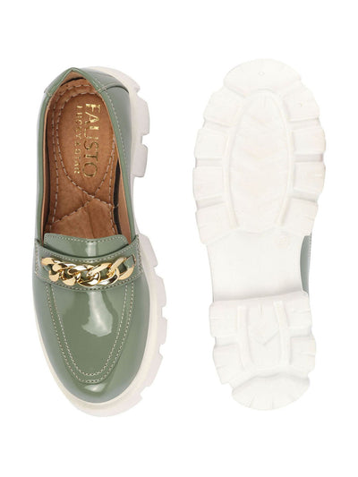 chunky loafers women