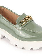 heeled loafers for women