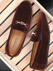 Basics Men Brown Horsebit Buckle Outdoor Comfort Loafer Shoes