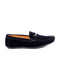 Basics Men Navy Blue Horsebit Buckle Outdoor Comfort Loafer Shoes