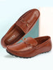 Basics Men Tan Classic Stylish Stitched Tassel Lace Design Casual Shoes Moccasin and Loafers