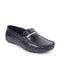 Basics Men Blue Colored Stripe Design Casual Slip On Loafers and Moccasin Shoes