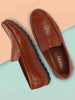 Basics Men Tan Casuals Flexible Hand Stitched Slip On Shoes Moccasin and Loafers