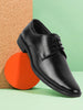 Men Black Formal Office Work Lace Up Derby Shoes