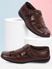 Basics Men Brown Outdoor Casual Comfort Shoe Style Sandals