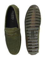 black velvet loafers for men