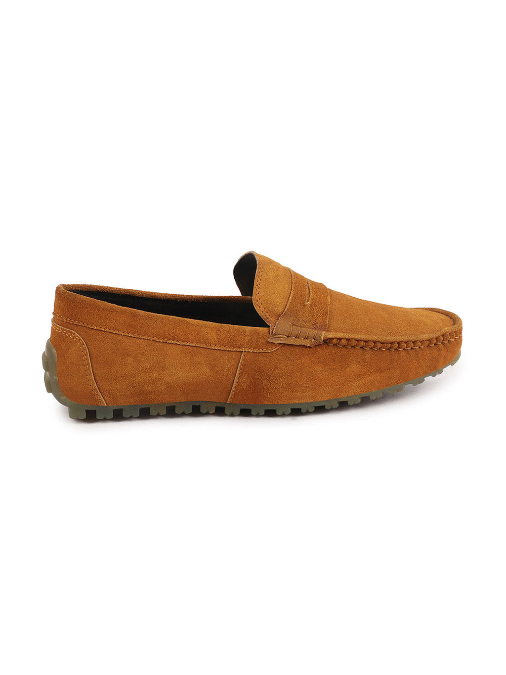 Shop Men Teek Suede Leather Side Stitched Slip On Driving Loafers and Mocassin Online.