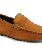 Shop Men Teek Suede Leather Side Stitched Slip On Driving Loafers and Mocassin Online.