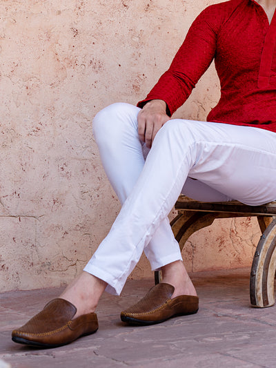 Loafer Kurta Pajama Combination With Shoes Loafers Under Kurta