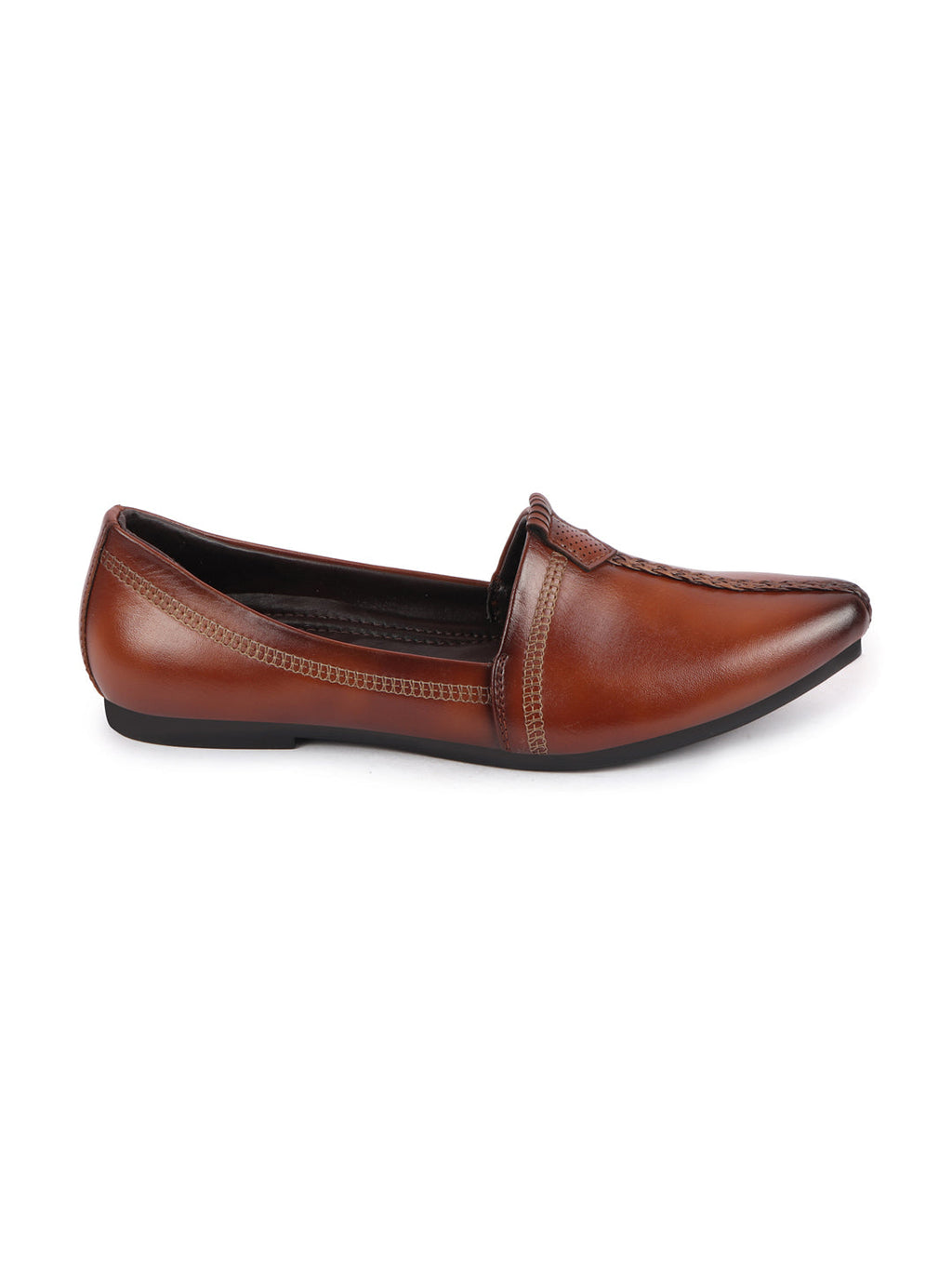 Shop Men Tan Wedding Party Evening Broad Feet Ethnic Slip On Juttis and Mojaris Online.