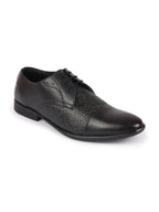 shop men black wedding party genuine leather embossed design oxford lace up shoes online.