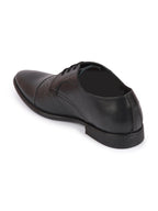 shop men black wedding party genuine leather embossed design oxford lace up shoes online.