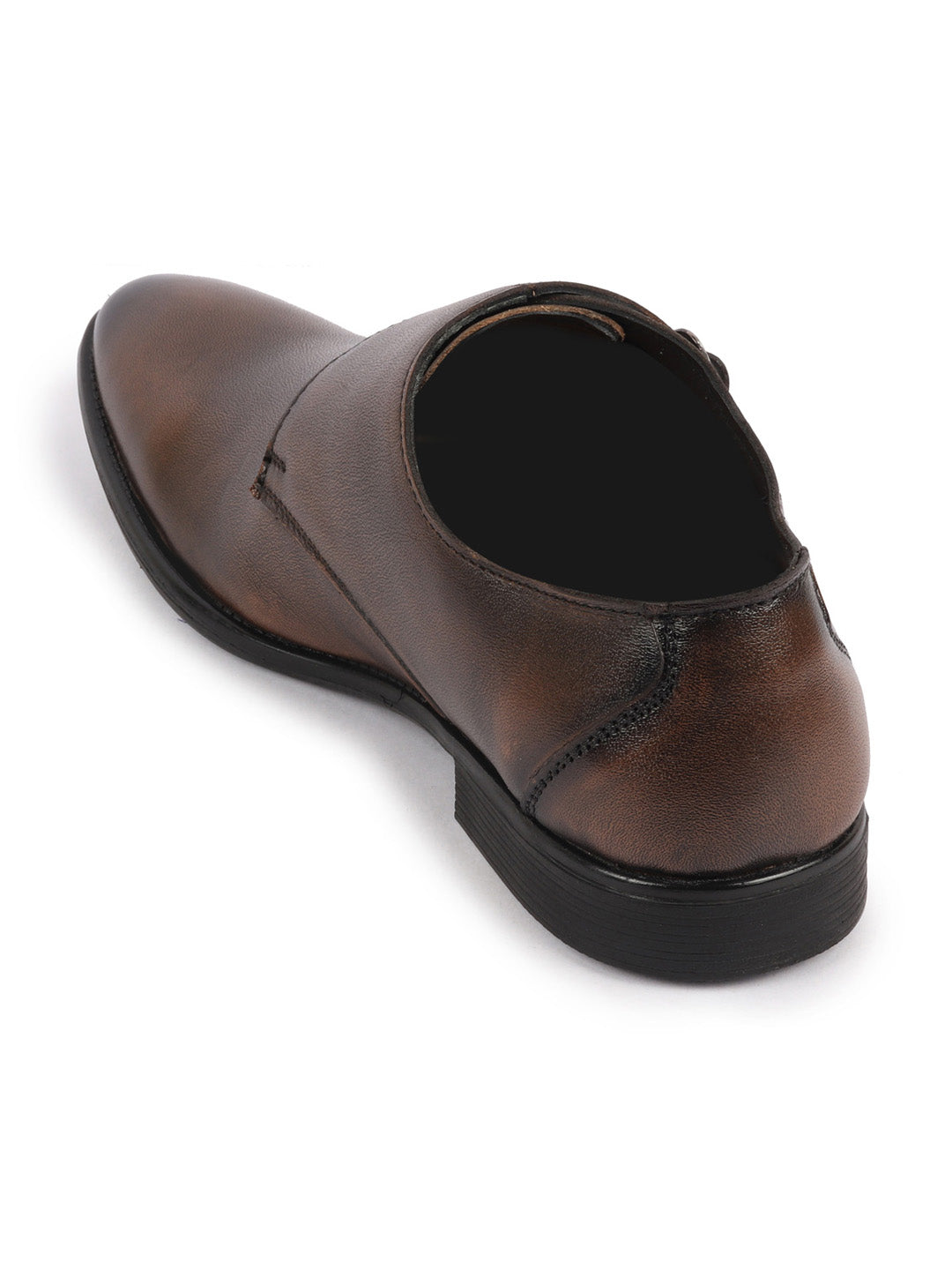 Shop Men Tan Formal Wedding Party Genuine Leather Double Monk Strap Shoes Online.