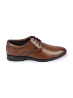 Shop Men Tan Wedding Party Embossed Design Oxford Lace Up Shoes Online.