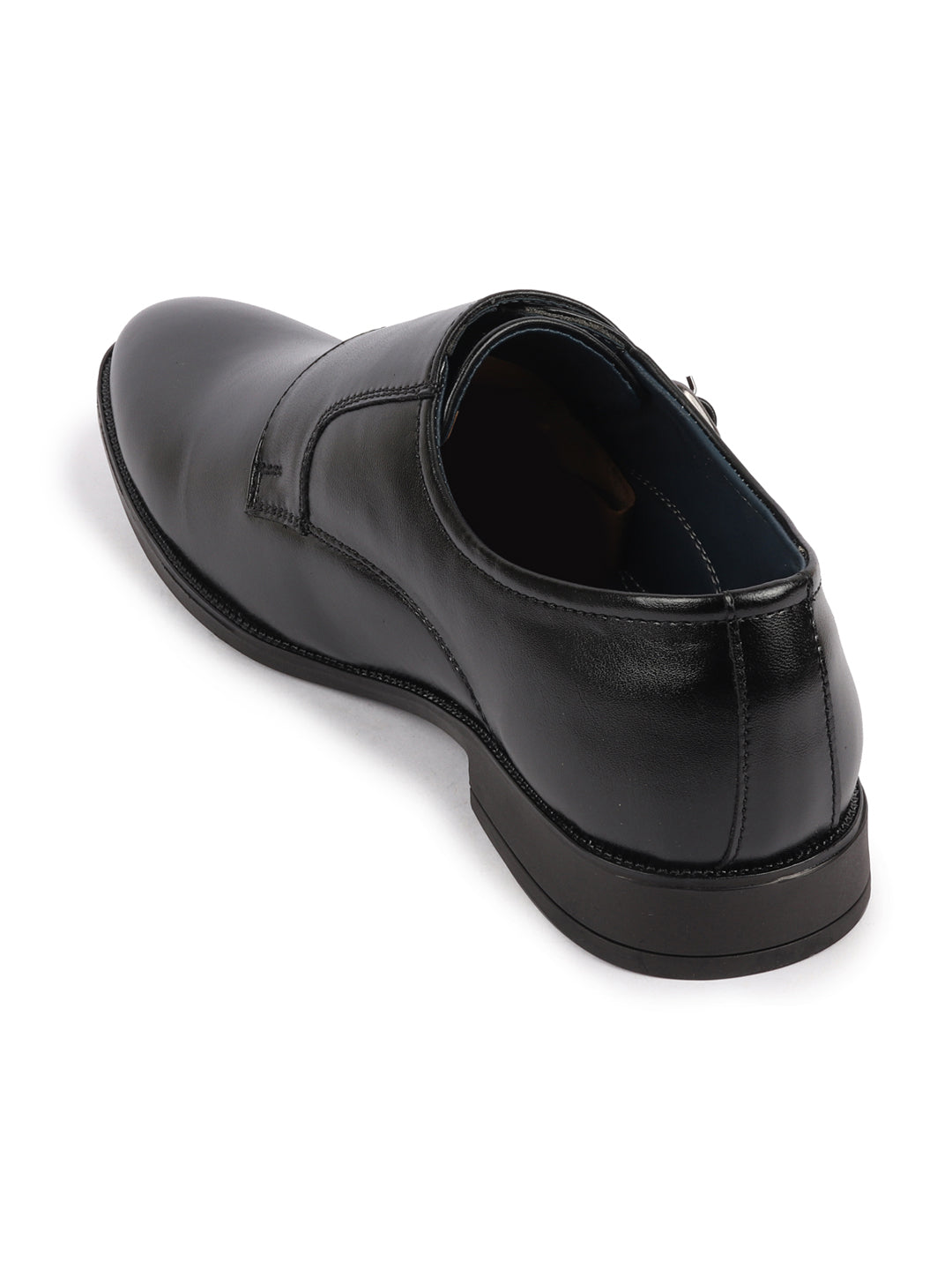 Shop Men Black Formal Wedding Party Double Monk Strap Shoes Online.