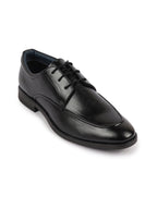 Shop Men Black Formal Office Comfort Lace-Up Derby Shoes Online.