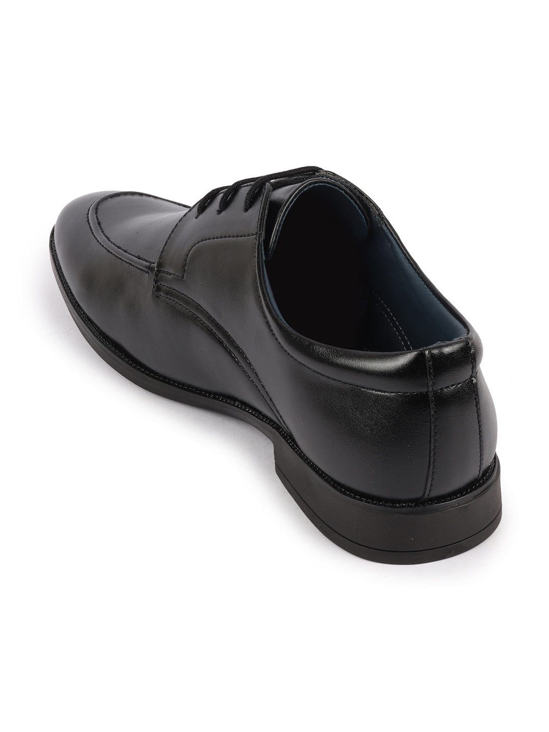 Shop Men Black Formal Office Comfort Lace-Up Derby Shoes Online.