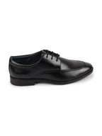 Shop Men Black Formal Office Comfort Lace-Up Derby Shoes Online.