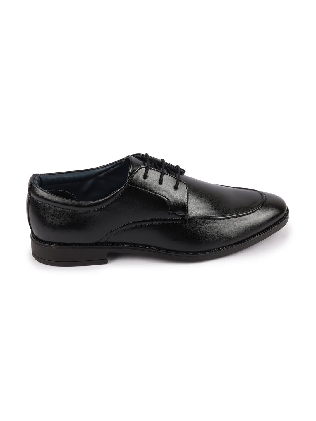 Shop Men Black Formal Office Comfort Lace-Up Derby Shoes Online.