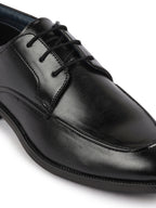 Shop Men Black Formal Office Comfort Lace-Up Derby Shoes Online.