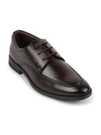 Shop Men Brown Formal Office Comfort Lace-Up Derby Shoes Online.