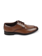 Shop Men Tan Formal Office Comfort Lace-Up Derby Shoes Online.