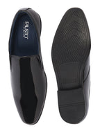 Shop Men Black Patent Leather Party Formal Office Slip On Shoes Online.