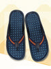 Men Navy Blue Casual Slip-On Slippers