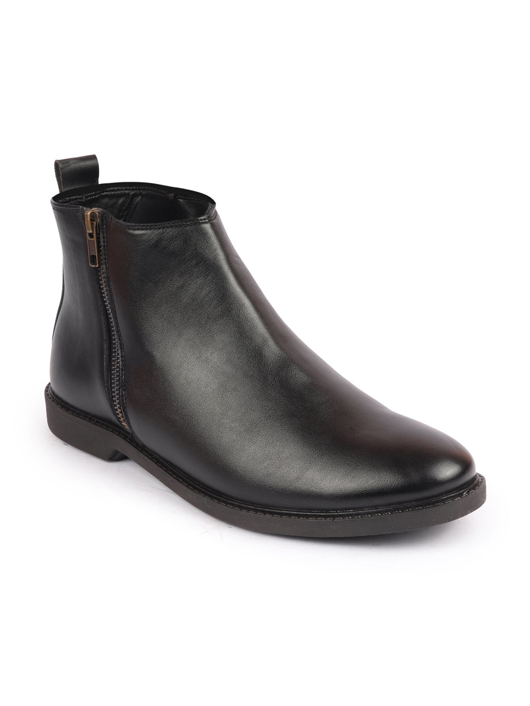 Shop Men High Ankle Zipper Fashion Trend Classic Work Boots