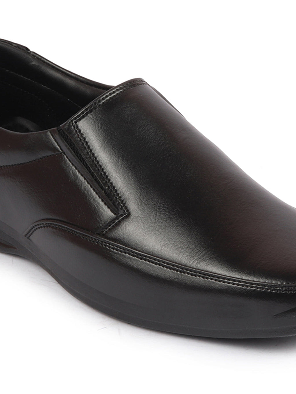 Shop Men Black Formal Office Dress Comfort Slip On Shoes Online.