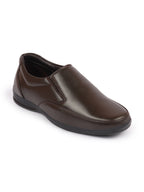 Shop Men Brown Formal Office Dress Comfort Slip On Shoes Online.