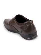 Shop Men Brown Formal Office Dress Comfort Slip On Shoes Online.