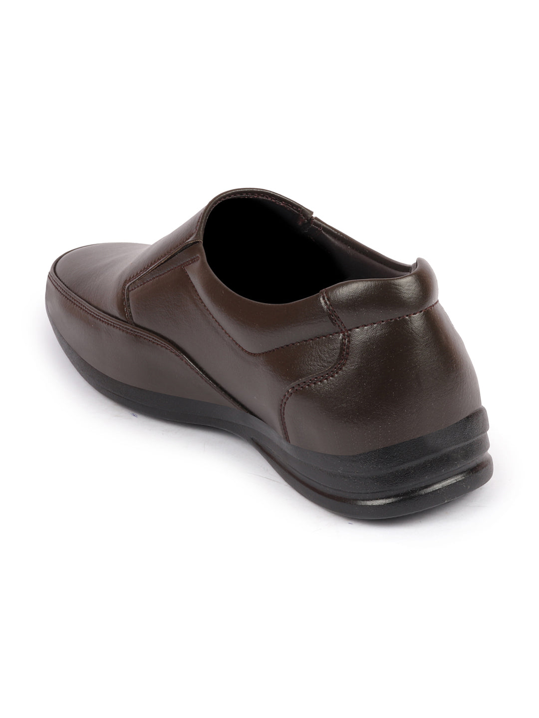 Shop Men Brown Formal Office Dress Comfort Slip On Shoes Online.