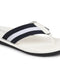Men Navy Blue Beach Stripe Slippers & Flip Flops