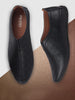 Men Black Ethnic Slip-On Shoe Style Jutis & Mojaris