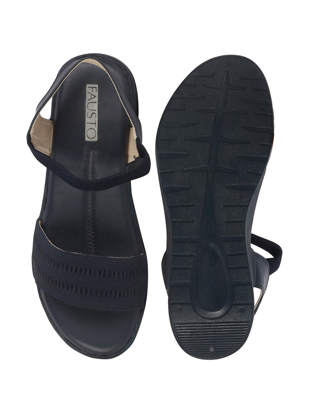 Shop Women Blue Open Toe Platform Woven Design Slip On Sandals Online.