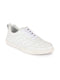 Men White Lace Up Classic Sneakers