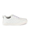 Men White Lace Up Classic Sneakers