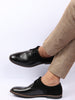 Men Black Formal Leather Lace Up Oxford Shoes with TPR Welted Sole
