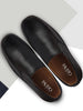 Men Black Formal Leather Slip On Shoes